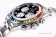 BL Factory Replica Rolex Daytona Rainbow Stainless Steel Watch Cal.4130 40mm (4)_th.jpg